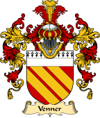 English Family Coat of Arms (v.25) Venner