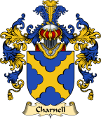 English Family Coat of Arms (v.25) Charnell