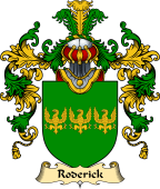 English Family Coat of Arms (v.25) Roderick