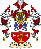 Irish Family Coat of Arms (v.25) O'Mulvihill