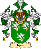 English Family Coat of Arms (v.25) Tyson