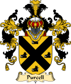 Irish Family Coat of Arms (v.25) Purcell