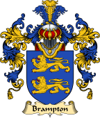 English Family Coat of Arms (v.25) Brampton