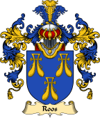 English Family Coat of Arms (v.25) Roos