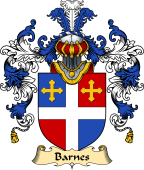 English Family Coat of Arms (v.25) Barnes I