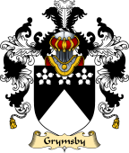 English Family Coat of Arms (v.25) Grymsby