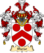 English Family Coat of Arms (v.25) Sherar or Sherard