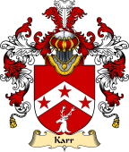 Scottish Family Coat of Arms (v.25) Karr