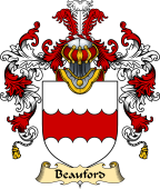 English Family Coat of Arms (v.25) Beauford