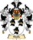 Irish Family Coat of Arms (v.25) Wolfe