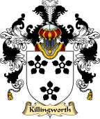 English Family Coat of Arms (v.25) Killingworth