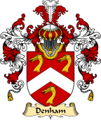 English Family Coat of Arms (v.25) Denham