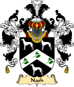 English Family Coat of Arms (v.25) Nash