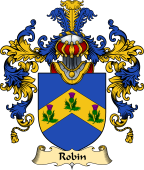 English Family Coat of Arms (v.25) Robin