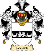 English Family Coat of Arms (v.25) Leyland