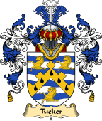 English Family Coat of Arms (v.25) Tucker or Tooker