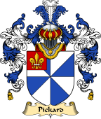 English Family Coat of Arms (v.25) Pickard or Picard