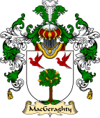 Irish Family Coat of Arms (v.25) MacGeraghty