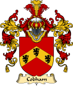 English Family Coat of Arms (v.25) Cobham