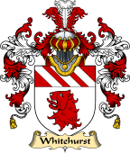 English Family Coat of Arms (v.25) Whitehurst