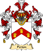 English Family Coat of Arms (v.25) Perton