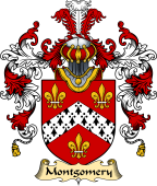 Welsh Family Coat of Arms (v.25) Montgomery (Sir John, of Walys)