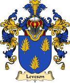 English Family Coat of Arms (v.25) Leveson