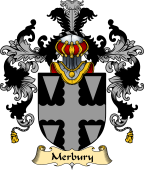 Welsh Family Coat of Arms (v.25) Merbury (or Marbery, Justiciar of South Wales)