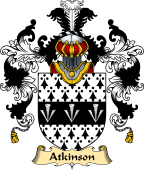 English Family Coat of Arms (v.25) Atkinson