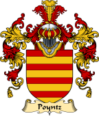 Irish Family Coat of Arms (v.25) Poyntz or Punch