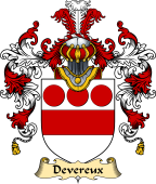 English Family Coat of Arms (v.25) Devereux