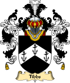 English Family Coat of Arms (v.25) Tibbs