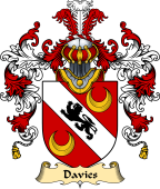 Welsh Family Coat of Arms (v.25) Davies (of Chester)