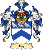 English Family Coat of Arms (v.25) Tay