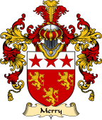 Scottish Family Coat of Arms (v.25) Merry