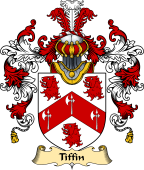 English Family Coat of Arms (v.25) Tiffin