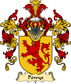 Welsh Family Coat of Arms (v.25) Powys (WENWYNWYN-Princes of Southern Powys)