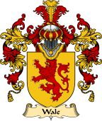 English Family Coat of Arms (v.25) Wale