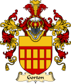 English Family Coat of Arms (v.25) Gorton