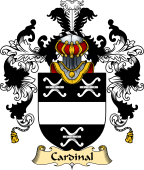 English Family Coat of Arms (v.25) Cardinal (l)