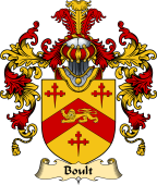 English Family Coat of Arms (v.25) Boult or Bolt