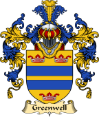 English Family Coat of Arms (v.25) Greenwell