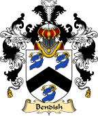 English Family Coat of Arms (v.25) Bendish