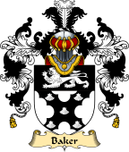 English Family Coat of Arms (v.25) Baker