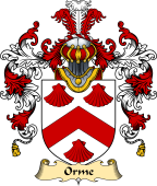 English Family Coat of Arms (v.25) Orme