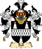 English Family Coat of Arms (v.25) Bell