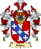 English Family Coat of Arms (v.25) Kelsey