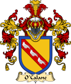 Irish Family Coat of Arms (v.25) O'Calane or Callan