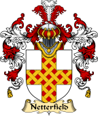 Irish Family Coat of Arms (v.25) Netterville or Netterfield