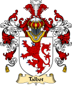 Irish Family Coat of Arms (v.25) Talbot